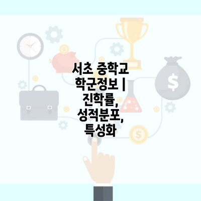 서초 중학교 학군정보 | 진학률, 성적분포, 특성화