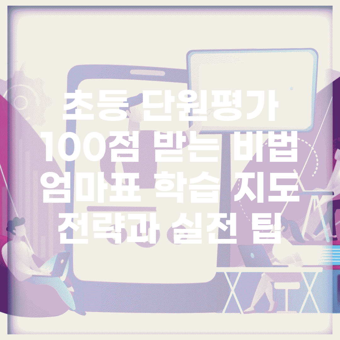 초등 단원평가 100점 받는 비법 | 엄마표 학습 지도 전략과 실전 팁