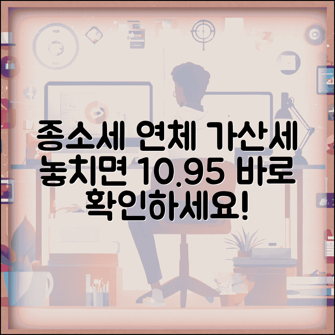종합소득세 연체 가산세 | 종합소득세 납부지연 가산세 연 10.95% 부과