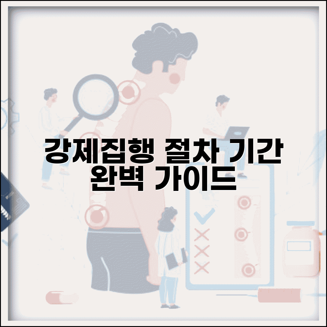 강제집행 절차 및 기간 | 강제집행신청서 작성 완벽가이드