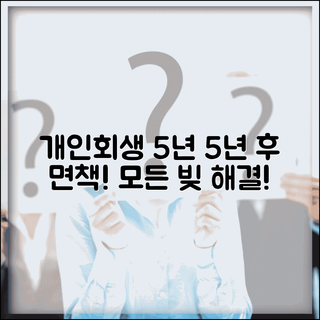 개인회생 5년 기간 | 개인회생 인가 후 5년 변제기간과 면책 효과