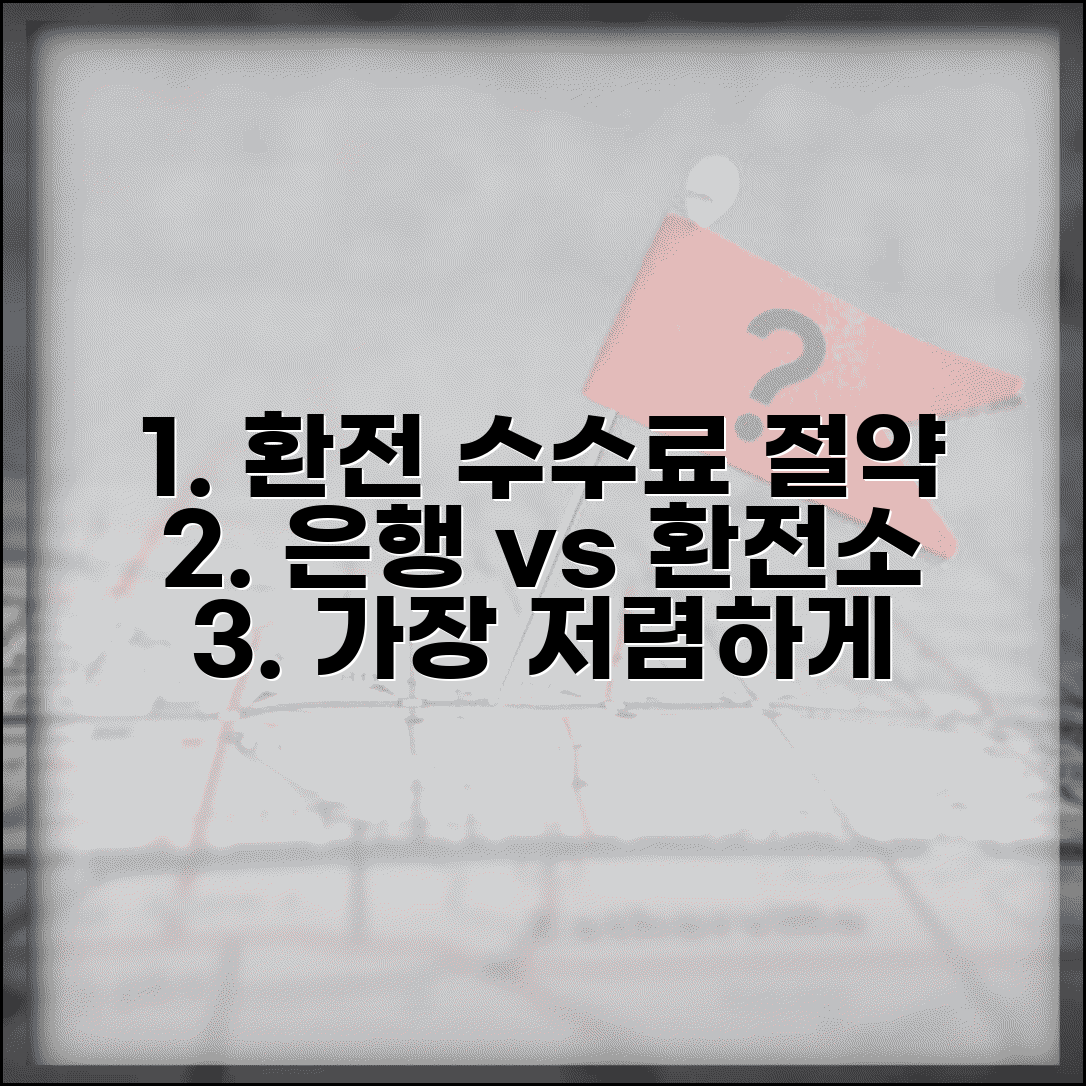 환전 하는 법 수수료 절약 | 은행 vs 환전소 수수료 비교해서 저렴하게 외화 바꾸기