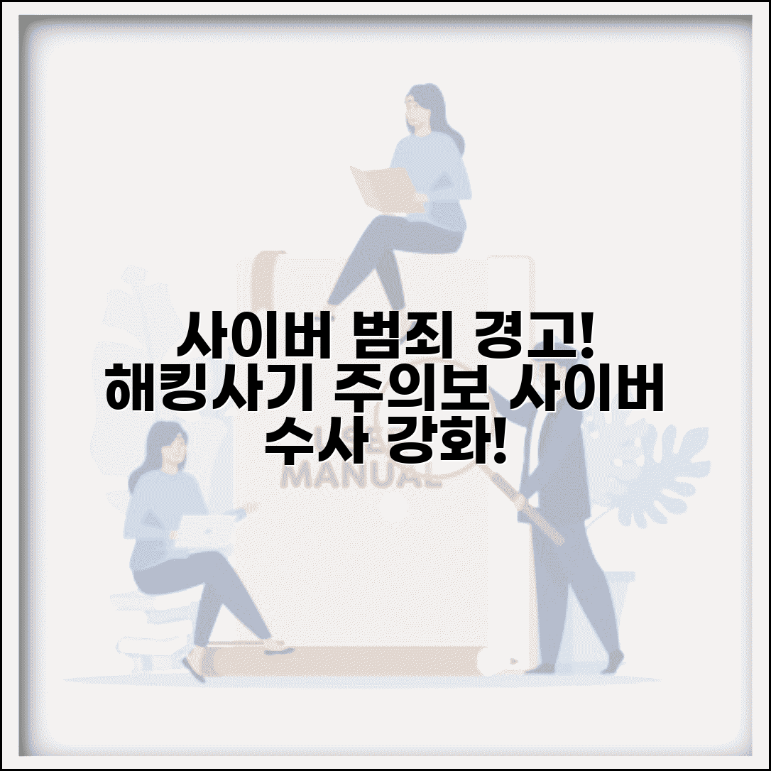 형사처벌 사이버 범죄 | 해킹 개인정보 유출 | 온라인 사기 | 사이버 수사 강화