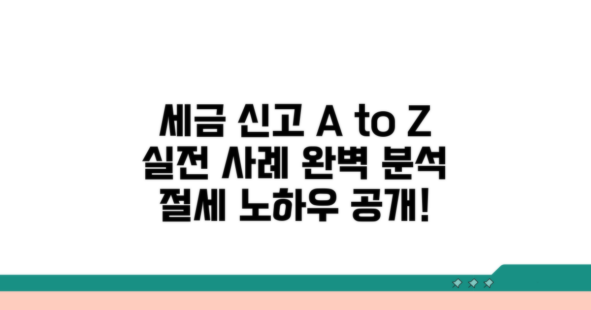 실전 사례로 보는 세금 신고