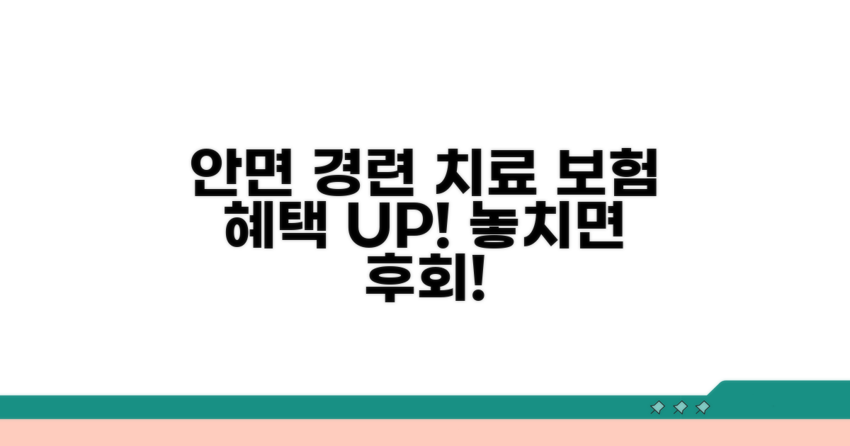 안면 경련 치료, 보험 혜택 극대화 꿀팁
