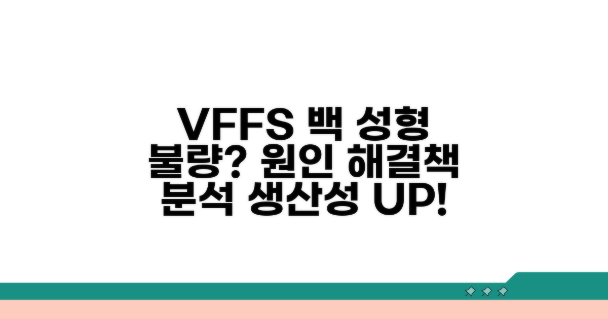 VFFS 백 성형 오류 주요 원인 분석