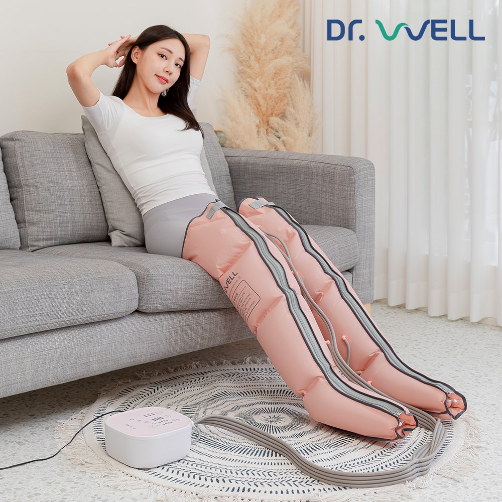닥터웰 슬림미 4구 공기압 마사지기 DR-5300 (본체+다리) 상세 이미지 1