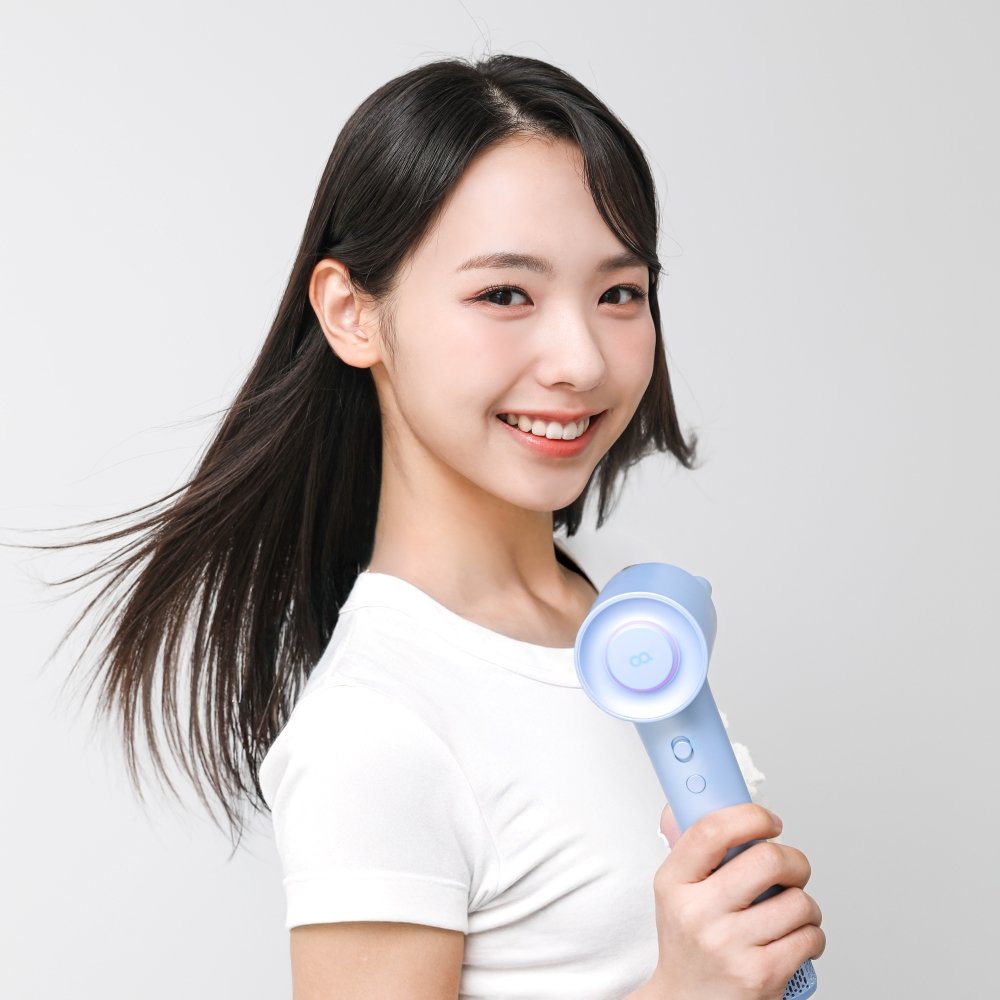 오아 에어리 미니 드라이기 고속 BLDC 헤어 드라이어 음이온 초경량 휴대용 여행용 수영장 헬스장 기숙사 가벼운 드라이 상세 이미지 2