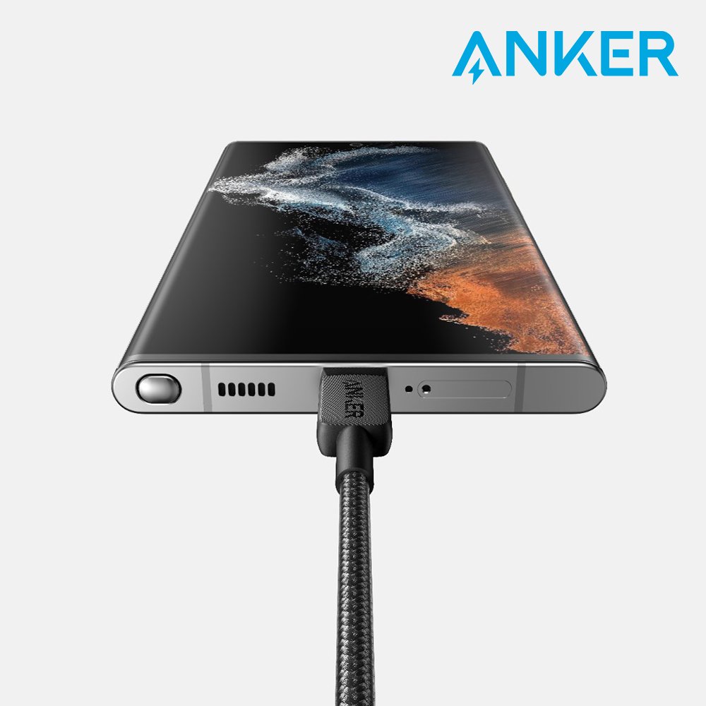 앤커 322 USB-C to USB-C 케이블 180cm A81F6 상세 이미지 1