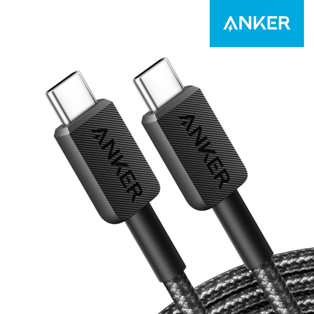 앤커 322 USB-C to USB-C 케이블 180cm A81F6 상세 이미지 1